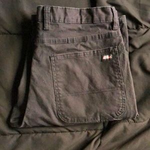 Dickie’s black pants; worn very few times; no longer fits me :(